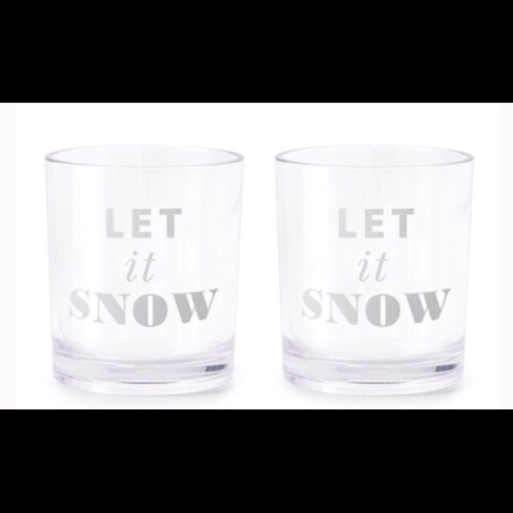 Kate Spade ‘Let It Snow’ Glasses NIB